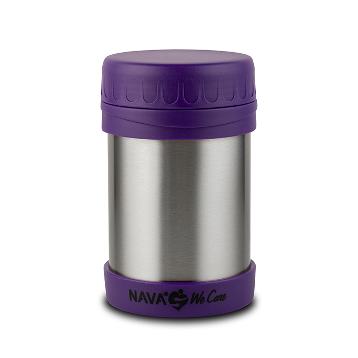 round-stainless-steel-insulated-lunch-box-we-care-purple-350ml