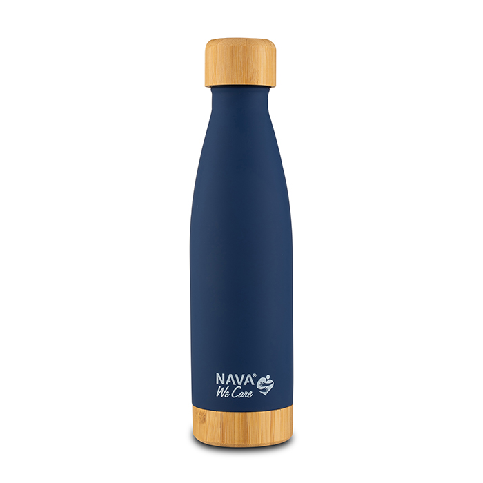 stainless-steel-vacuum-travel-bottle-bamboo-we-care-dark-blue-500ml