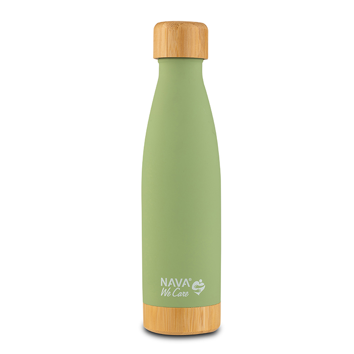 stainless-steel-vacuum-travel-bottle-bamboo-we-care-light-green-500ml