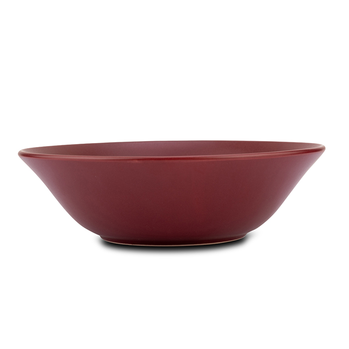 stoneware-salad-bowl-soho-maroon-23cm