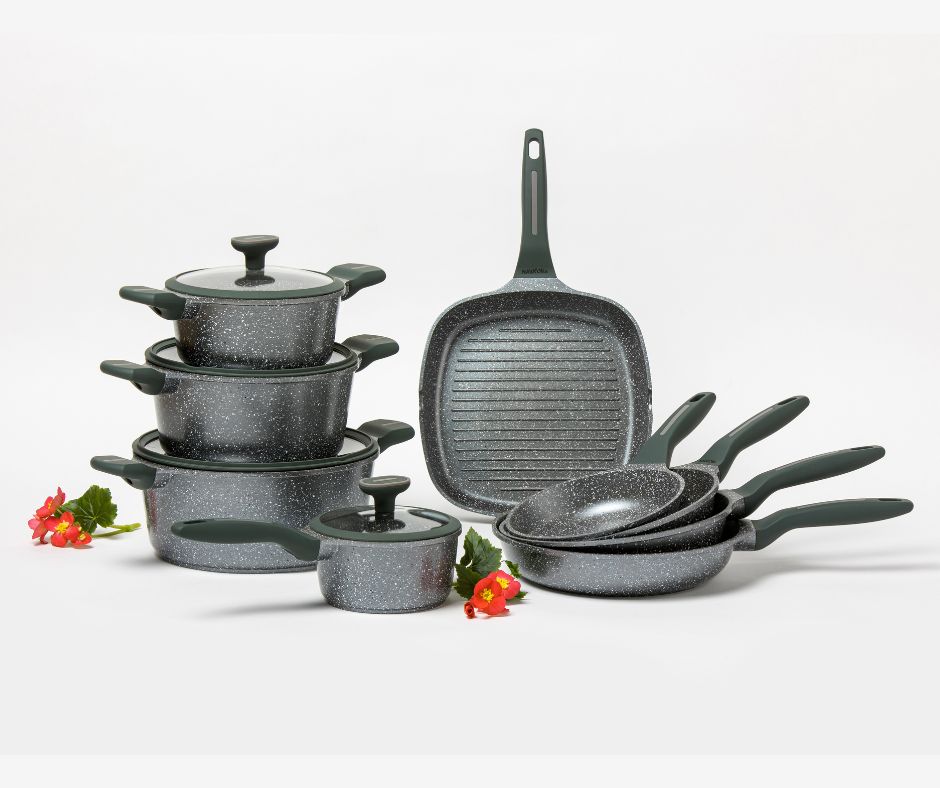 The non-stick cookware by NAVA